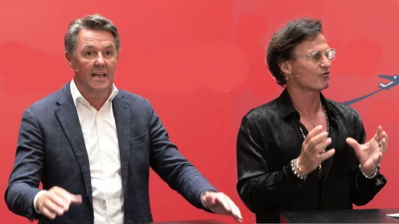 Geir Karlsen og Petter Stordalen