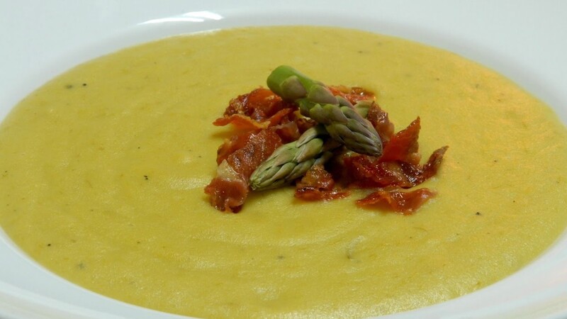 Crema de esparragos