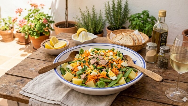 Ensalada de judías verdes